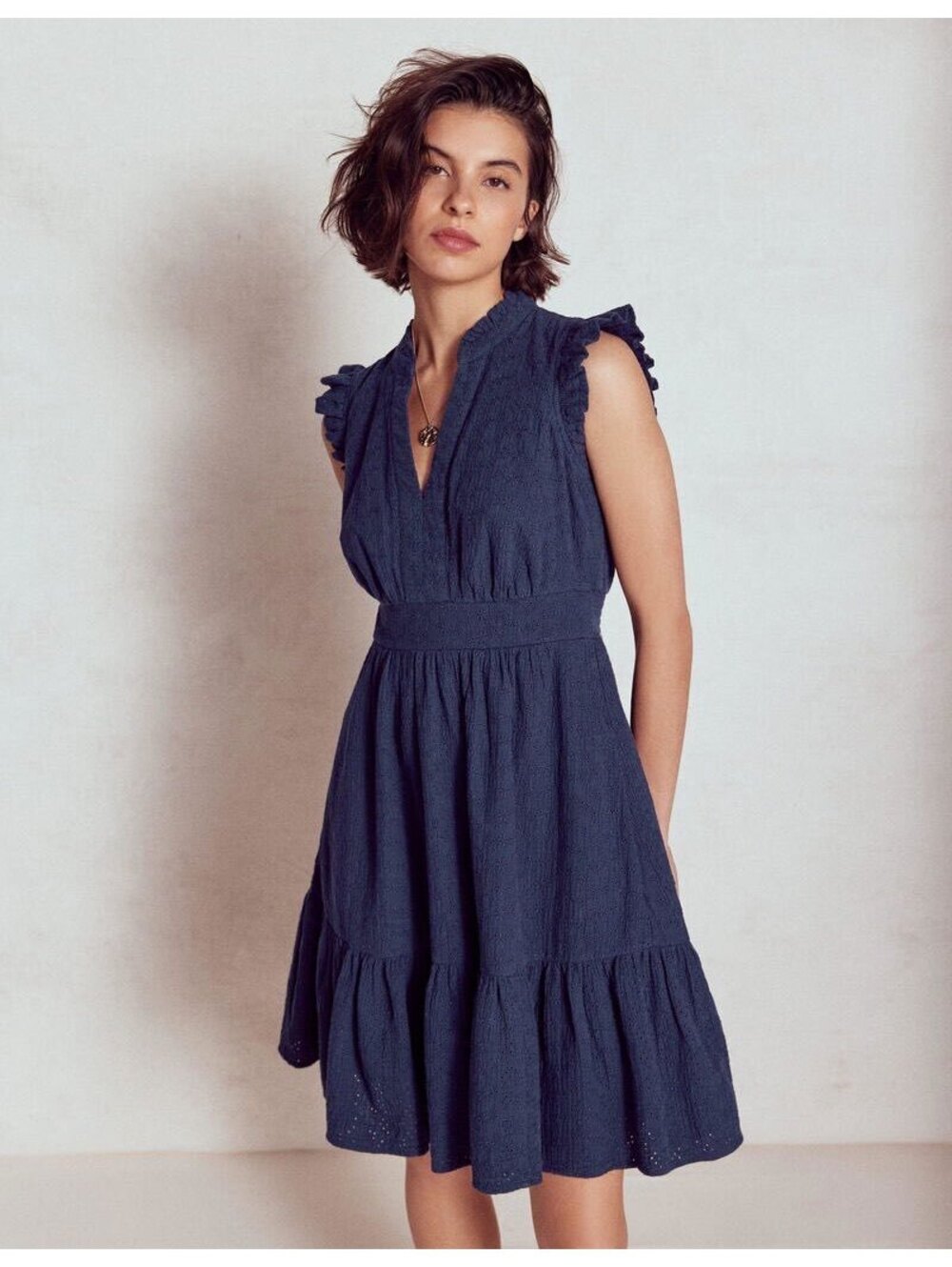 Boden Wren Double Cloth Short Dress 8